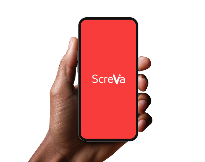Screvia App Mockup